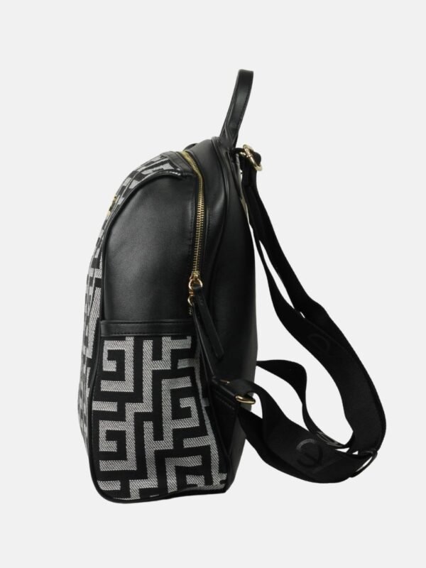 ARI GORGIO MAIANDROS BACKPACK BLACK WHITE 2