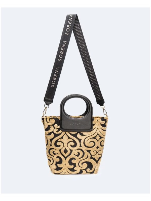 CASSANDRA MEDIUM STATEMENT TOP HANDLE BAG 1
