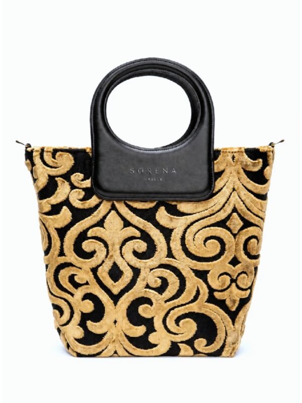 CASSANDRA MEDIUM STATEMENT TOP HANDLE BAG