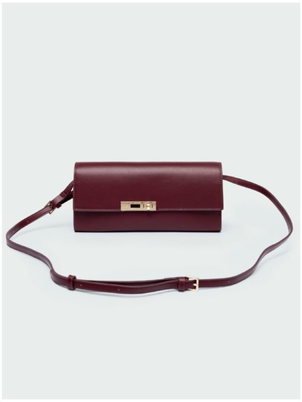 Gabrielle Burgundy Gold