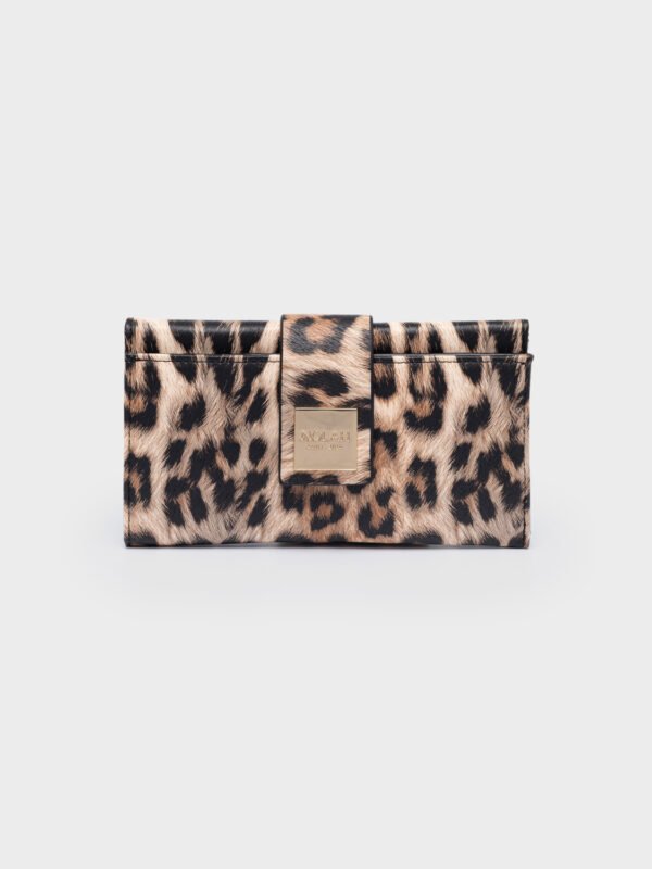 Mariah Brown Leopard Light Gold