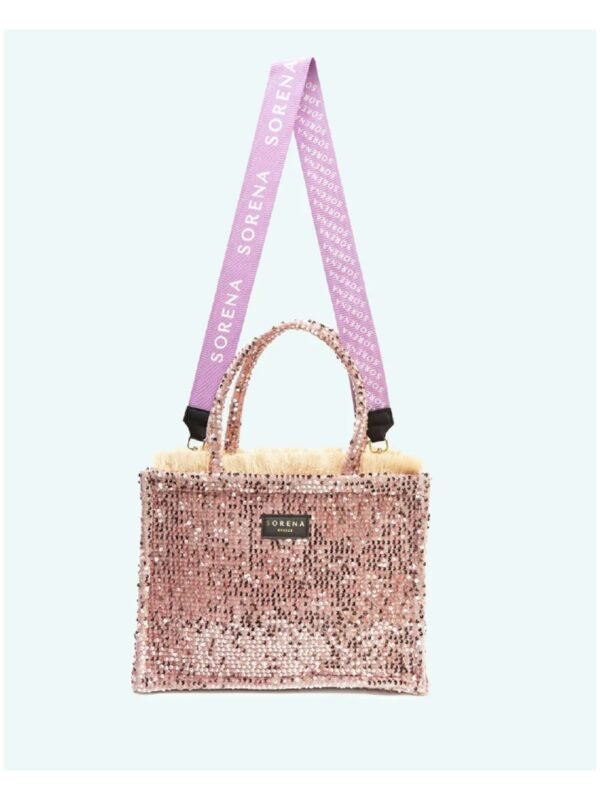 ROSE GLAM MEDIUM TOTE BAG 2