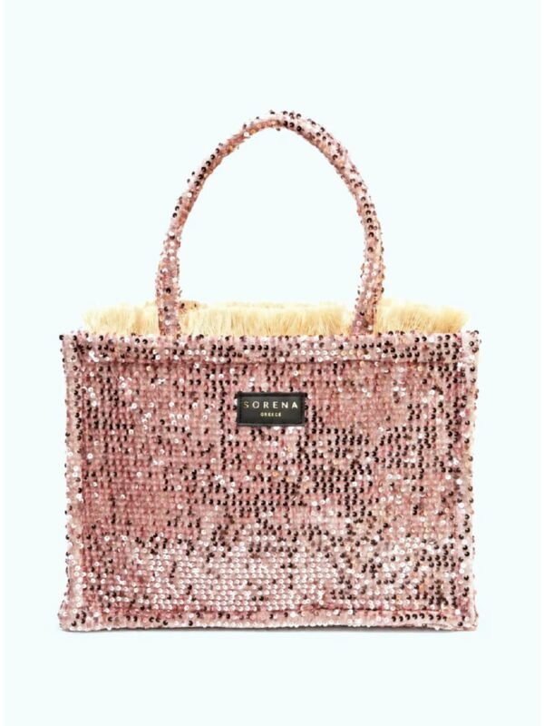 ROSE GLAM MEDIUM TOTE BAG
