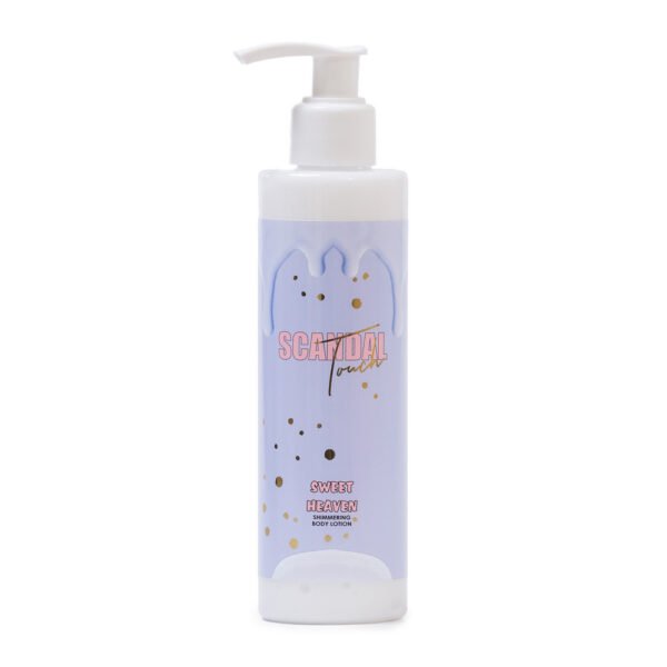 SHIMMER BODY LOTION SCANDAL TOUCH ‘SWEET HEAVEN” ΜΕ ΛΑΜΨΗ ΚΑΙ ΑΡΩΜΑ MUSK, 200ML