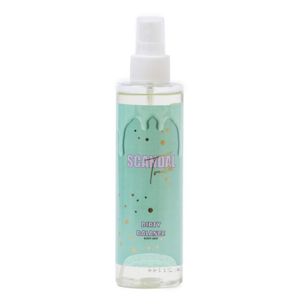 BODY MIST SCANDAL TOUCH ‘’DIRTY BALANCE” ΜΕ ΑΡΩΜΑ ΜΠΑΝΑΝΑ & ΚΑΡΥΔΑ, 200ML