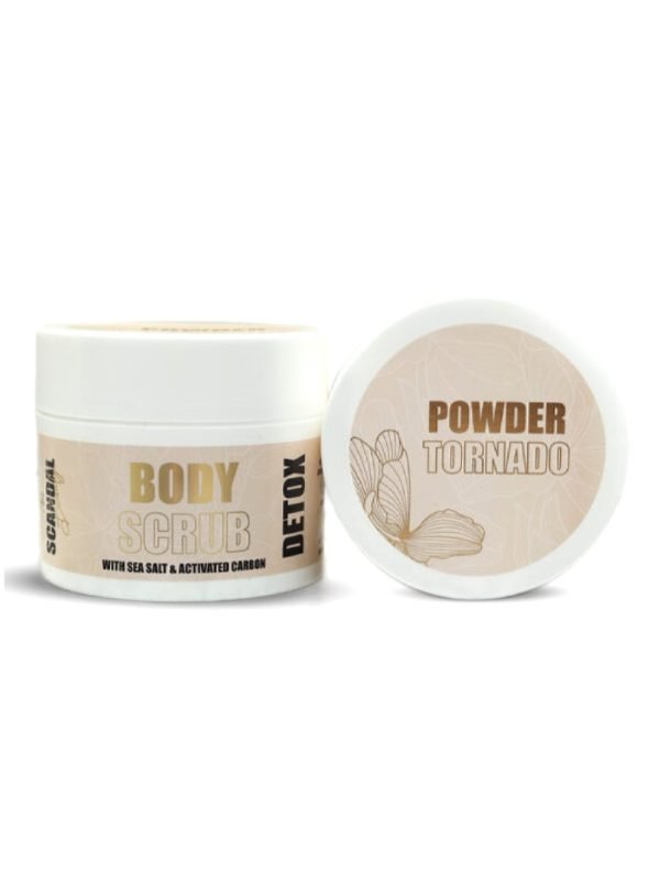 Scandal powder tornado body scrub 200ml 1 600x600 1