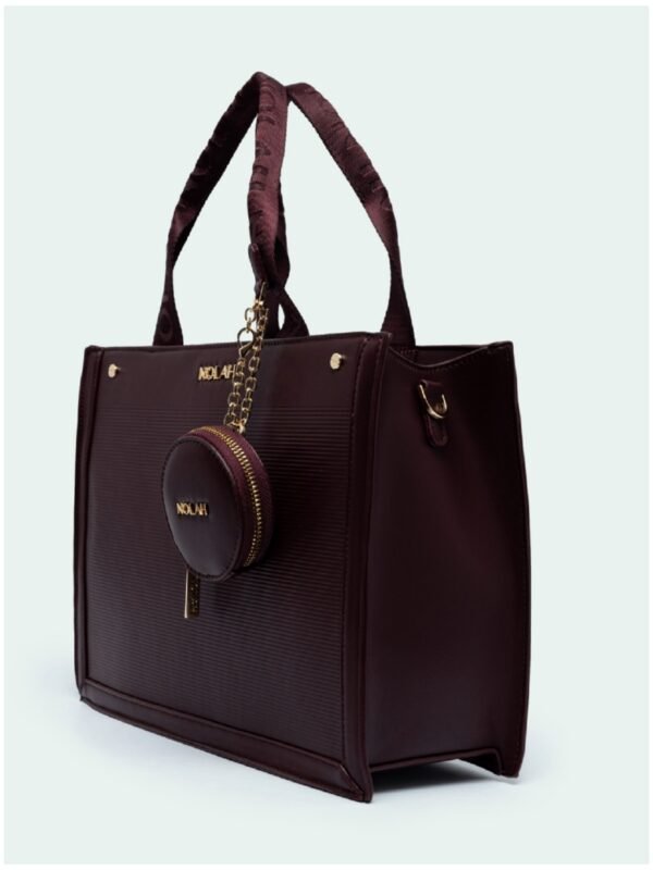 Tote Burgundy 1