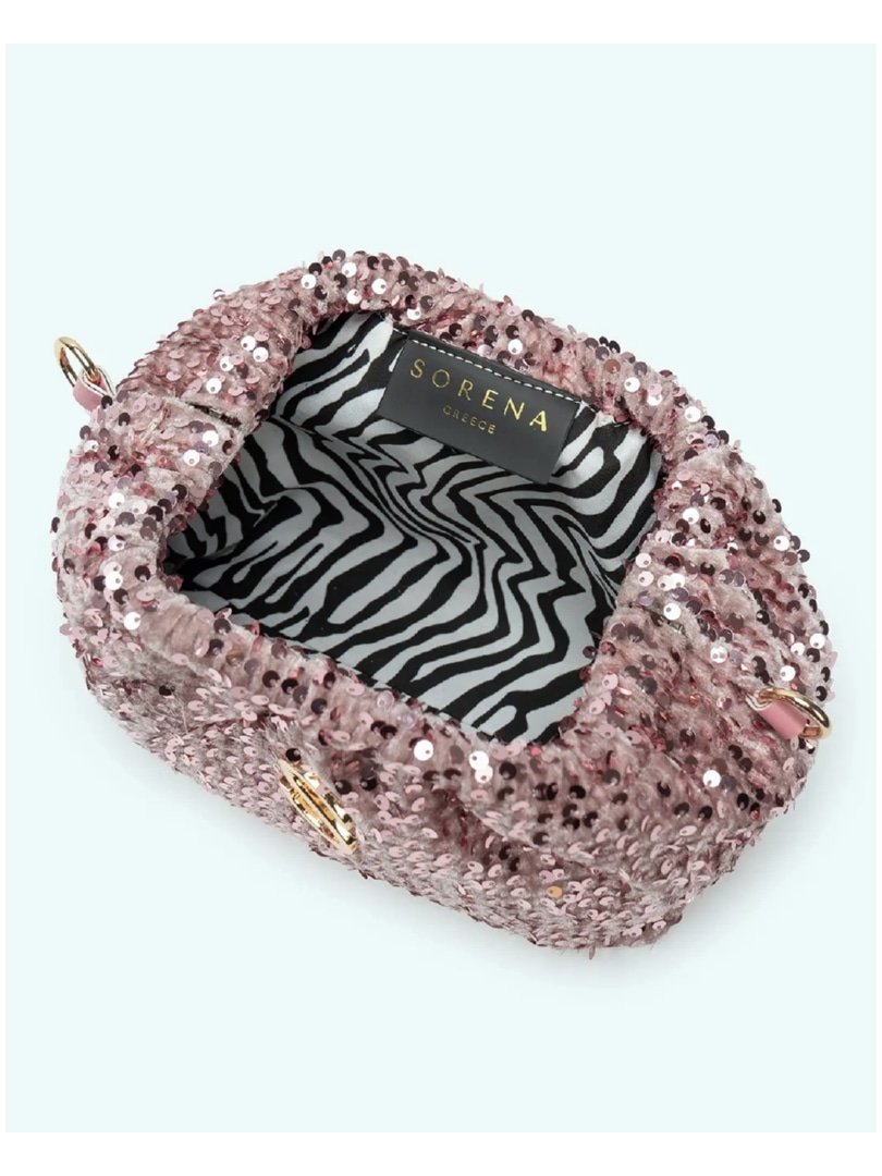 ZOUZOU MINI BUCKET ROSE GLAM-1 ZOUZOU MINI BUCKET ROSE GLAM 1